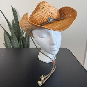 Henschel Hat Straw Western Cowboy Hat Festival Cowgirl